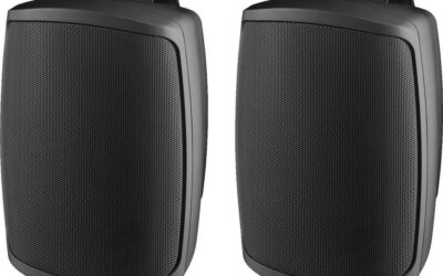 GŁOŚNIK MONACOR WALL-04T/SW Czarny kpl. 2 szt.