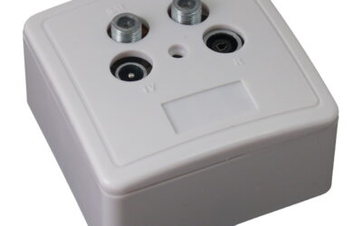 GNIAZDO SSD4-00 RTV/2XSAT KONCOWE; 7317