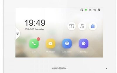 Monitor do wideodomofonu Hikvision DS-KH6320-WTE1-W
