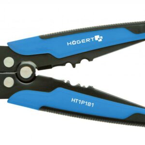 Hoegert HT1P181 Automatyczny ściągacz izolacji 205 mm, 0.2-6.0 mm2