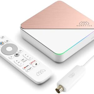 Android TV Box Homatics R 4K Plus WiFi 4GB RAM/32GB ROM + dekoder DVB-T2 H.265