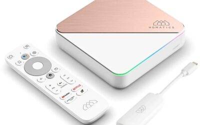 Android TV Box Homatics R 4K Plus WiFi 4GB RAM/32GB ROM + dekoder DVB-T2 H.265