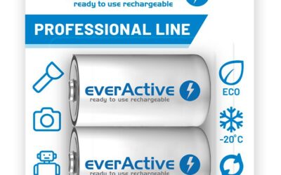 Akumulatorki C / R14 everActive Ni-MH Ni-MH 5000 mAh Professional line (box 2 szt.)