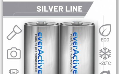 Akumulatorki C / R14 Ni-MH everActive 3500 mAh Silver Line (box 2 szt.)