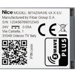 Interfejs NICE IBT4ZWAVE