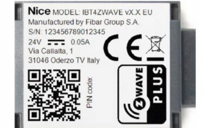 Interfejs NICE IBT4ZWAVE