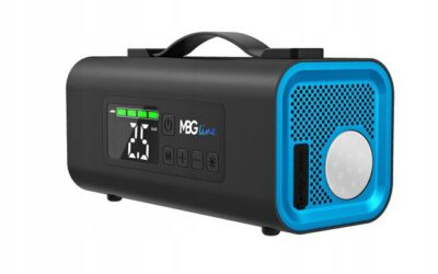 Jump Starter Booster 54,76Wh PD30W Kompresor Samochodowy Dmuchawa Powerbank