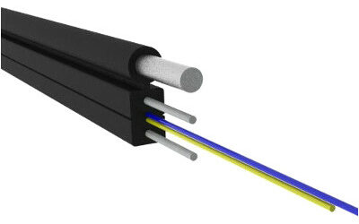 KABEL ŚWIATŁOWODOWY FLAT Z-XOTKtsdp SM 24×9/125 2T12F ITU-T G.652D 1.2kN