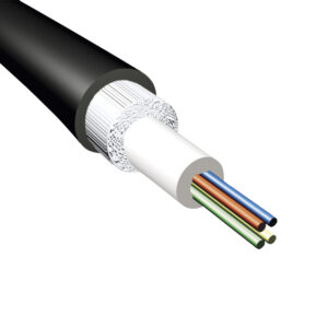 KABEL ŚWIATŁOWODOWY 8x9/125 uniwersalny jednotubowy, wzmocniony, śr. 6.5mm, 2000N - AR02 (SL-JH)