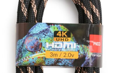 Kabel HDMI-HDMI Opticum RED 4K UHD – 3m (v2.0)