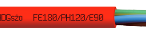 KABEL PPOŻ OGNIOODPORNY BITNER HDGsżo PH120 300/500V 3x1,5 - 100m