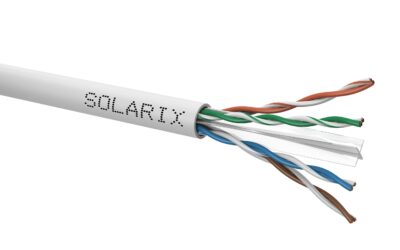 KABEL SKRĘTKA SOLARIX CAT.6 U/UTP PVC karton 305m