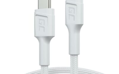 KABEL USB-C / LIGHTHING Green Cell POWERSTREAM 100cm BIAŁY PD APPLE IPHONE
