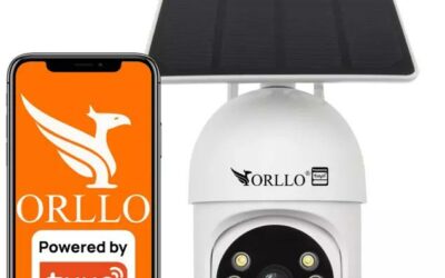 Kamera IP bezprzewodowa 4G LTE obrotowa z panelem solarnym Orllo TZ1 PRO