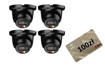 Kamera IP Dahua 8mpx IPC-HDW2849TM-S-IL-0280B-BLACK Opakowanie zbiorcze 4szt.