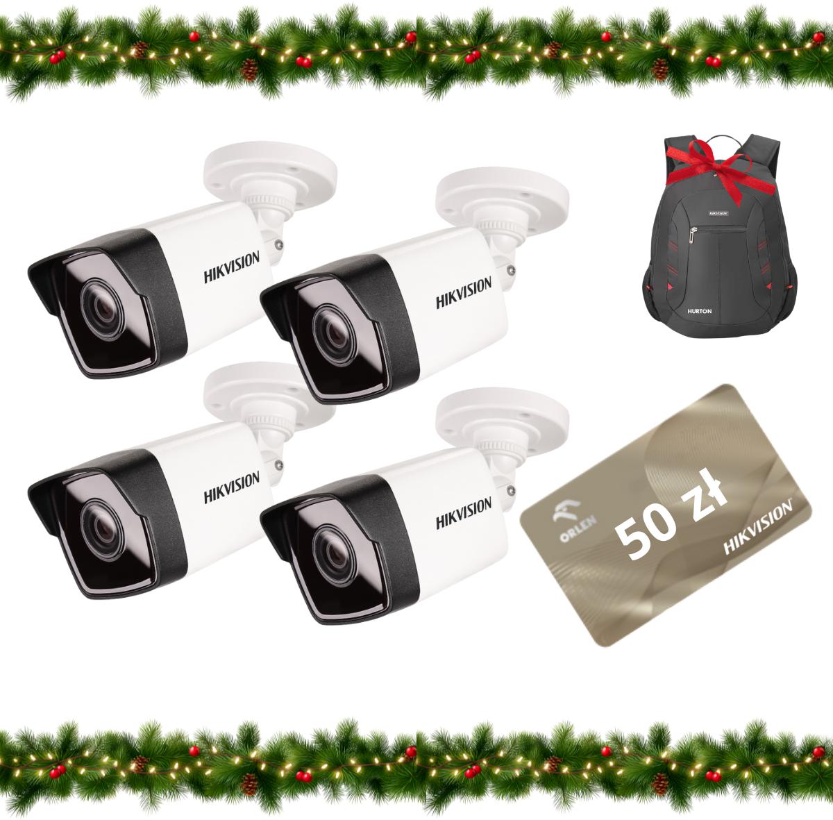 Kamera IP HIKVISION DS-2CD1041G0-I/PL (2.8 mm) Opakowanie zbiorcze 4szt.