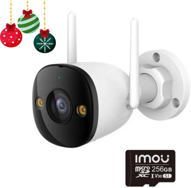 Kamera IP Imou bullet 3 5MP Wi-Fi IR30 z kartą pamięci 256GB