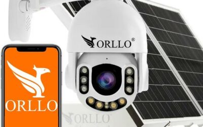Kamera Zewnętrzna Obrotowa GSM na Kartę SIM Orllo Z7 PRO + Panel fotowoltaiczny SM6030 Pro