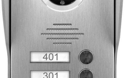 Kaseta zewnętrzna EURA wideodomofonu VDA-35A3 „CONNECT” 4-rodzinna