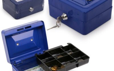 Kasetka metalowa RED EAGLE BOX-150 na pieniądze