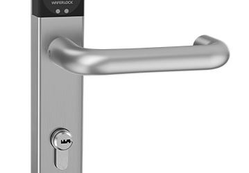 Klamka elektroniczna WFE L701 z klawiaturą 72mm INOX