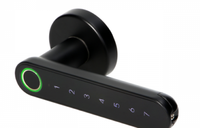 Klamka szyfrowa ORNO z klawiaturą dotykową i funkcją smart OR-ZS-853/B