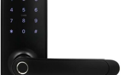 Klamka z kontrolerem dostępu EURA ELH-01H4 czarna