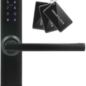 Klamka z kontrolerem dostępu EURA ELH-20H4 Black