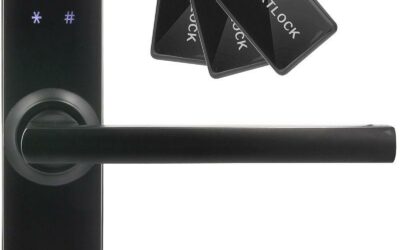 Klamka z kontrolerem dostępu EURA ELH-20H4 Black