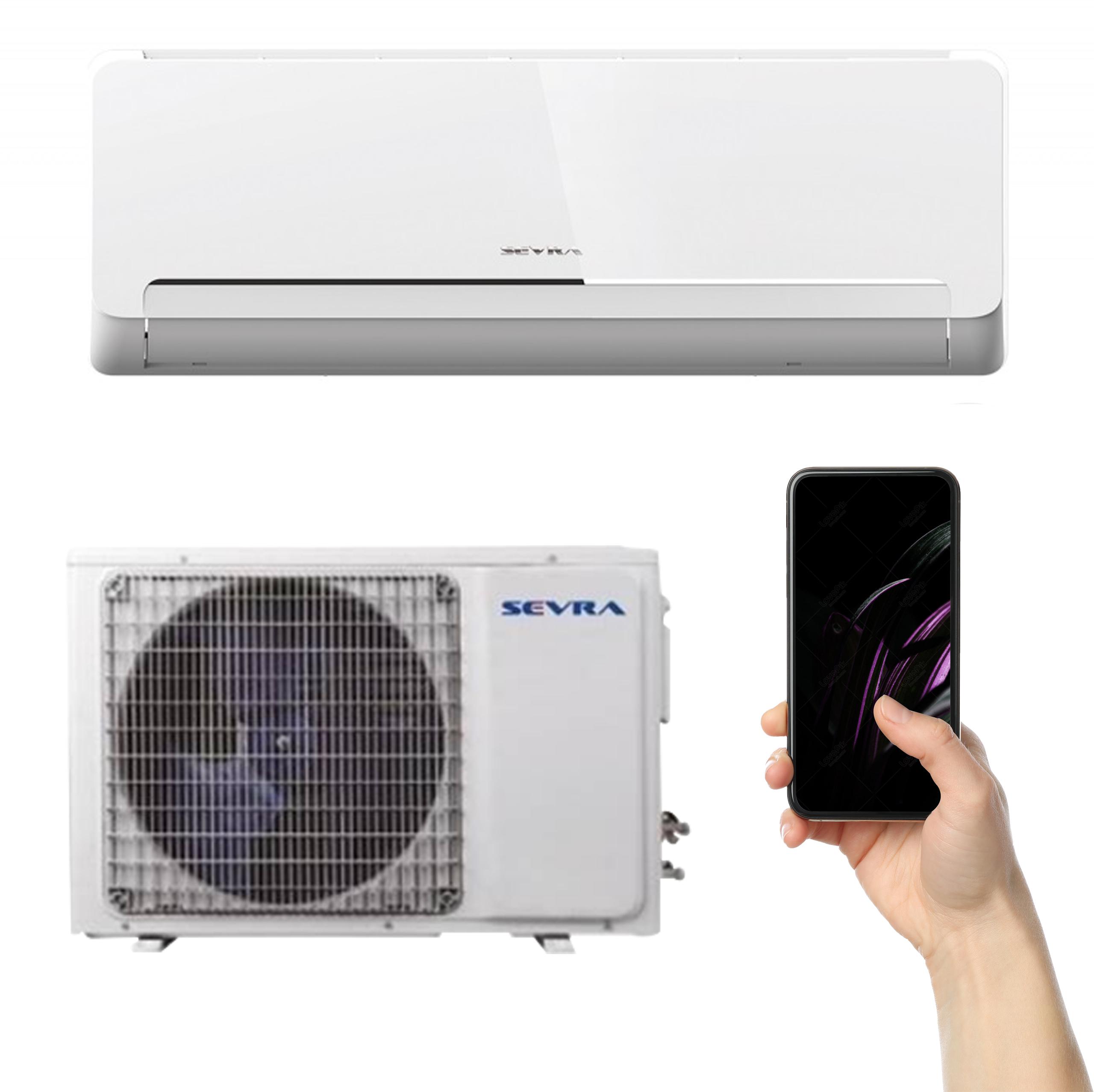 Klimatyzator Split, Pompa ciepła powietrze- powietrze  SEVRA ECOMI SEV-09FV