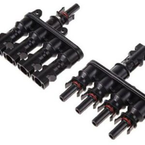 KONEKTOR RÓWNOLEGŁY MĘSKI + ŻEŃSKI MC4 4->1