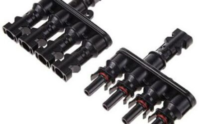 KONEKTOR RÓWNOLEGŁY MĘSKI + ŻEŃSKI MC4 4->1