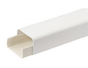 Koryto instalacyjne IPDT80 białe 2 m Ivensis IPDT80 (2M)