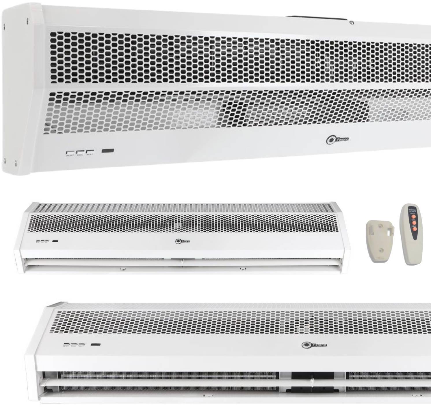 Kurtyna powietrza Ferono FK90E z nagrzewnicą elektryczną