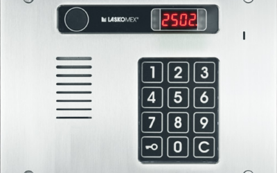 Laskomex CP-2513R INOX Panel audio POZIOMA RFID