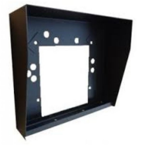 Laskomex DA-1 czarna Obudowa stalowa, natynkowa, jedno segmentowa