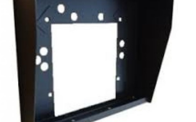 Laskomex DA-1 czarna Obudowa stalowa, natynkowa, jedno segmentowa