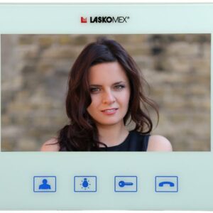 Laskomex Monitor MVC-8151 BIAŁY KOLOR 7 cali