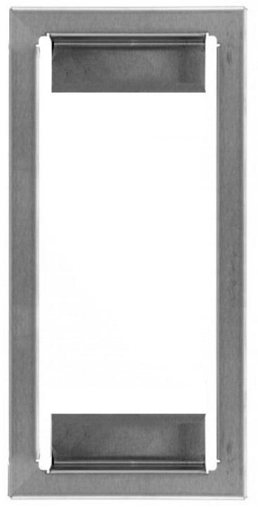 Laskomex RAX-1-1 Obudowa podtynkowa ze stali nierdzew. 1 segmentowa do CD-2600