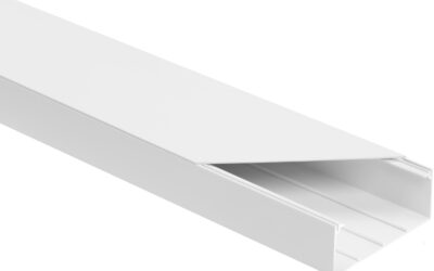 Listwa elektroinstalacyjna kpl. BIAŁY LS 90×40 2m (PACZKA 8szt.)