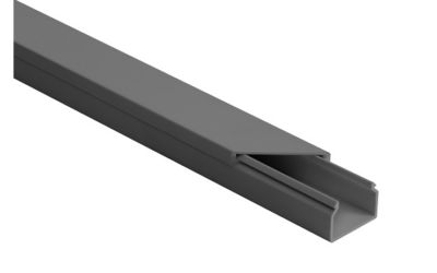 Listwa elektroinstalacyjna kpl. SZARY SLS 20×14 2m (PACZKA 10szt.)