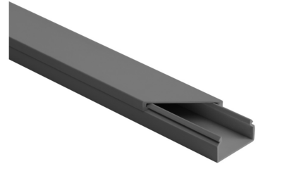 Listwa elektroinstalacyjna kpl. SZARY SLS 35×18 2m (PACZKA 10szt.)