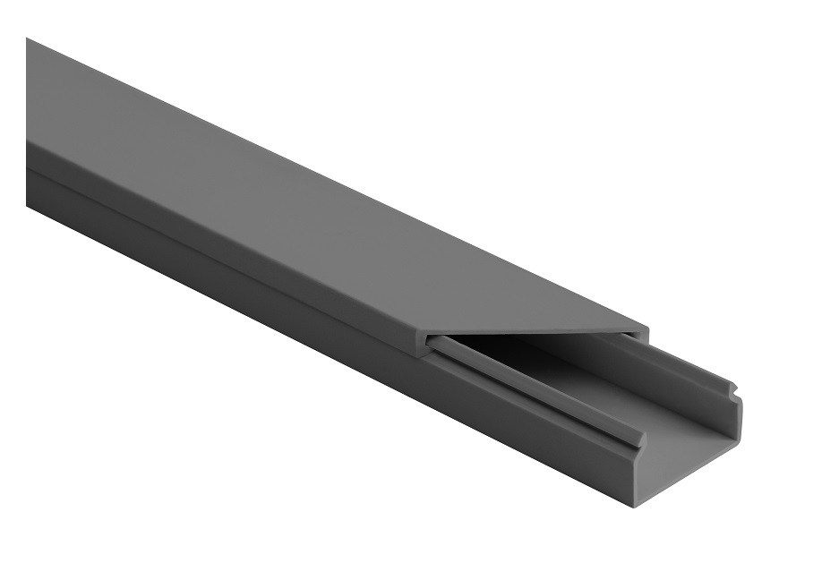 Listwa elektroinstalacyjna kpl. SZARY SLS 35x18 2m (PACZKA 10szt.)