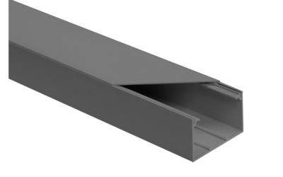 Listwa elektroinstalacyjna kpl. SZARY SLS 60×40 2m (PACZKA 8szt.)