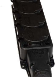 LISTWA GUMOWA 4X250V IP54 VIPLAST 354-05