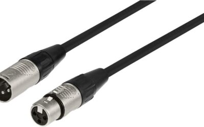 MECR-600/SW – przewód 1x gniazdo XLR – 1x wtyk XLR