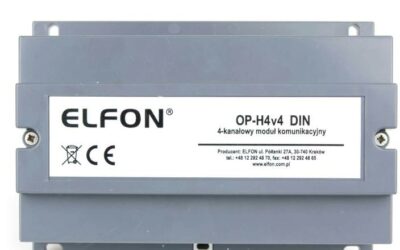 Moduł komunikacyjny ELFON OP-H4v4 DIN