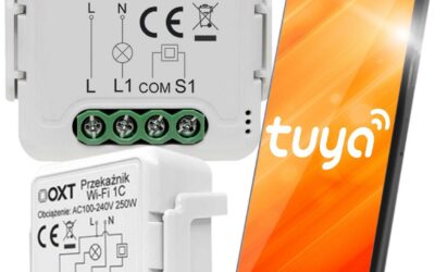 Moduł OXT mini przekaźnik 1 obw. bez N ZigBee TUYA T271