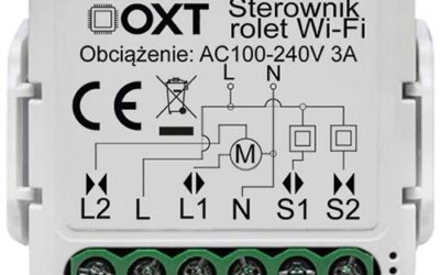 Moduł OXT mini sterownik rolet WiFi TUYA T227