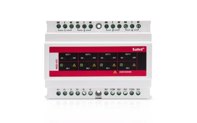 SATEL MODUŁ WEJŚĆ I WYJŚĆ KONWENCJONALNYCH (DO CENTRALI ADRESOWALNEJ) MIO-400